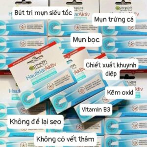 Kem trị mụn Garnier Hautklar Aktiv của Đứ...