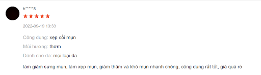 kem trị mụn của Đức review