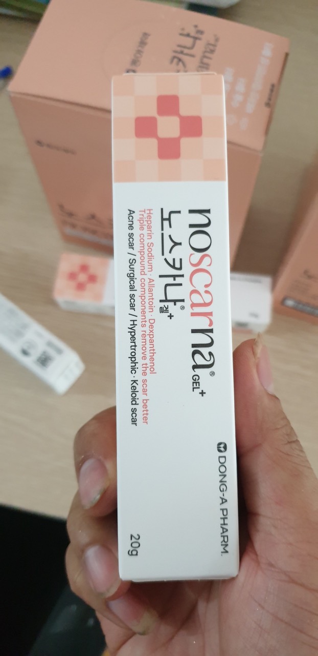 Hướng dẫn sử dụng Donga thuốc trị sẹo, thâm mụn Noscarna Gel 10g