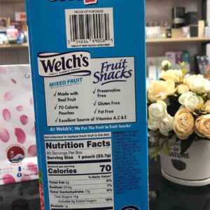 Kẹo Dẻo Welch’s Trái Cây 90 Gói
