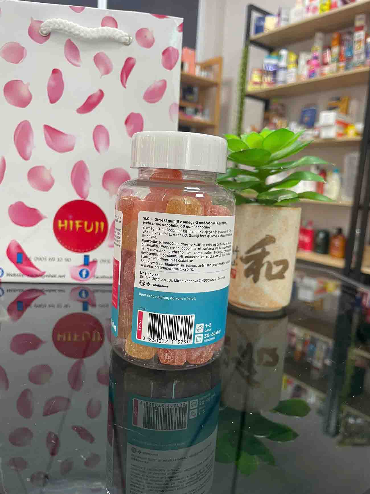 Kẹo Gummy Omega 3 Futunatura Kids Đức