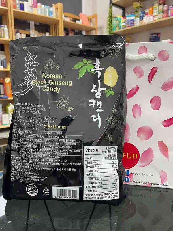 Kẹo Hắc Sâm Hàn Quốc Korean Black Ginseng ...