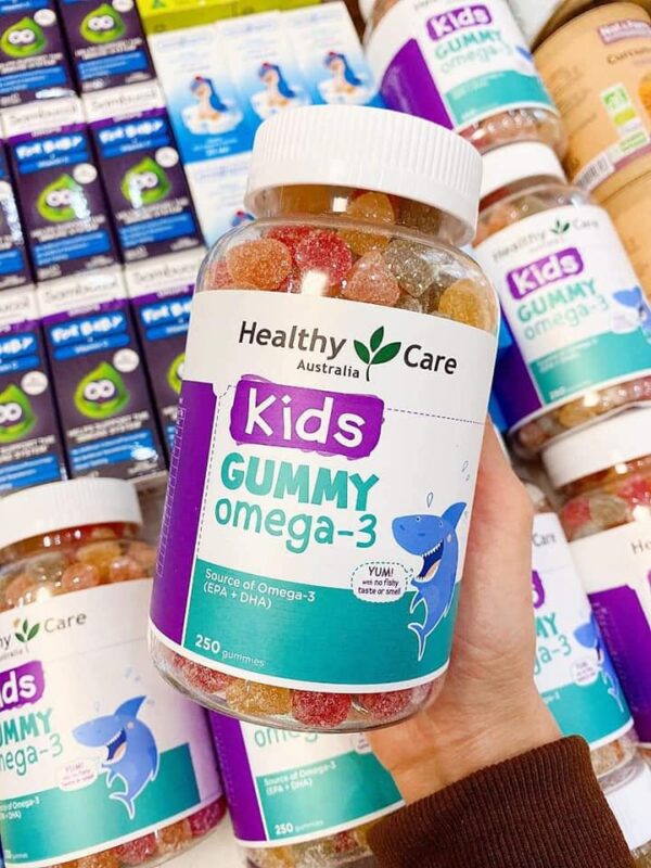 Kẹo Kid Gummy Omega 3 Healthy Care