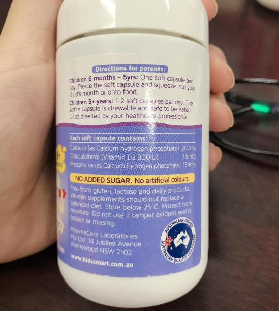 Công dụng kẹo dẻo Canxi Nature's Way