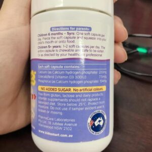 Kẹo Natures Way Kids Smart Calcium + Vitamin D3 ...