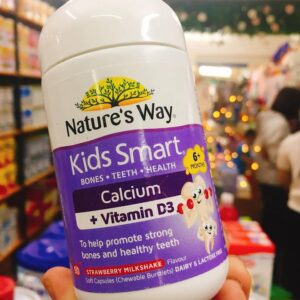 Kẹo Natures Way Kids Smart Calcium + Vitamin D3 ...
