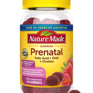 Kẹo dẻo Nature Made Gummies Prenatal Folic Aci...