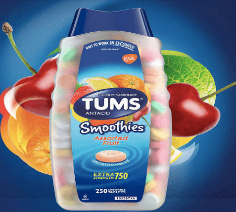 Kẹo ngậm giảm đầy hơi Tums Antacid có tốt không?