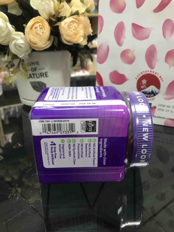 Kẹo hỗ trợ ngủ ngon Natrol Gummies Melaton...