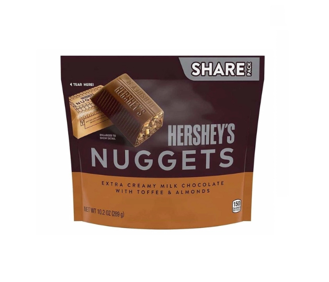 Kẹo socola Hershey's Nuggets extra creamy milk chocolate