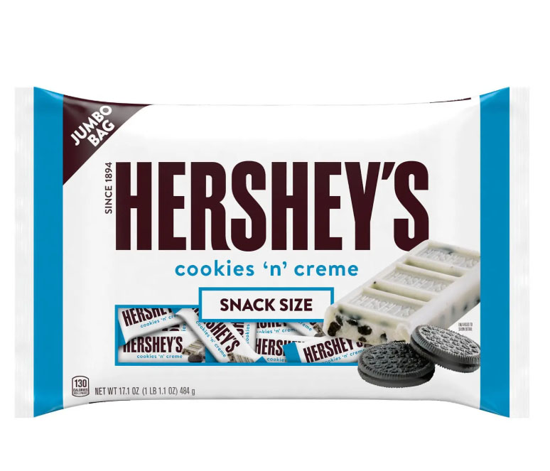 Kẹo socola Hershey's cookies creme
