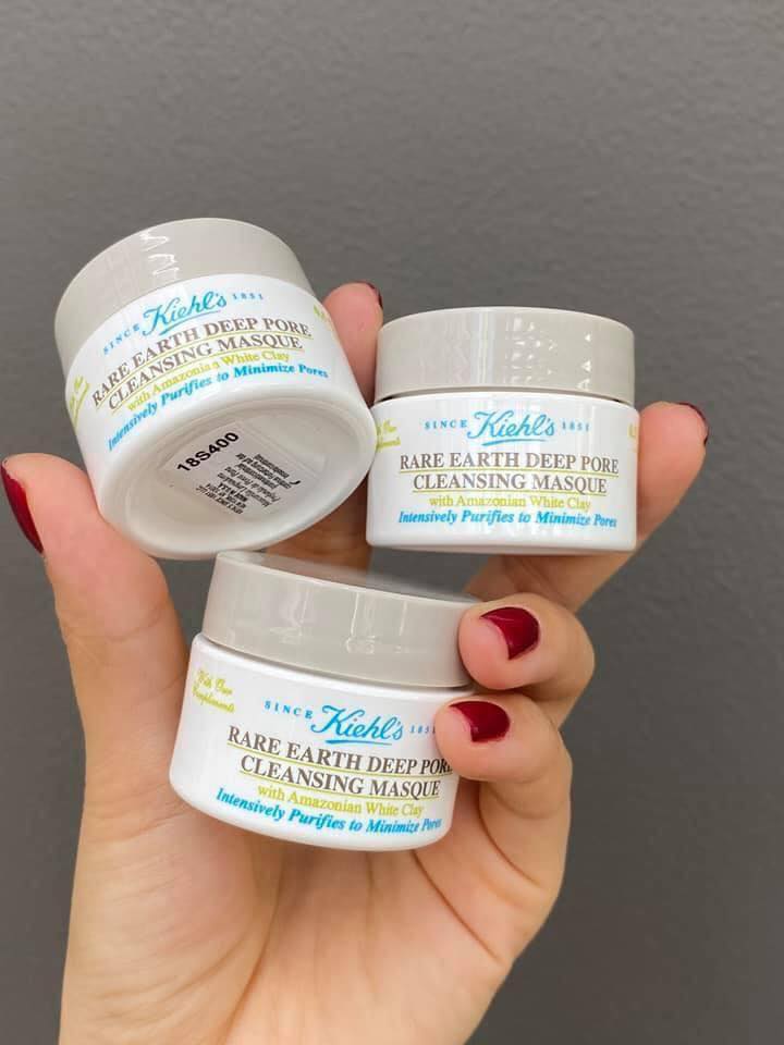 Làm gì khi sử dụng mặt nạ đất sét Kiehl's bị nổi mụn?