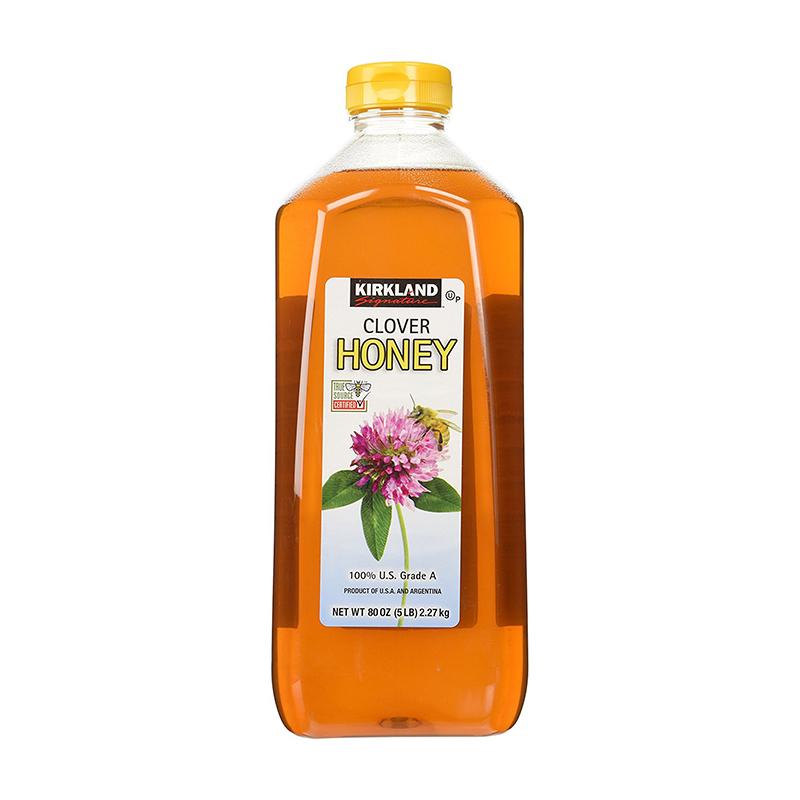 Mật ong Kirkland Clover Honey 2.27kg.