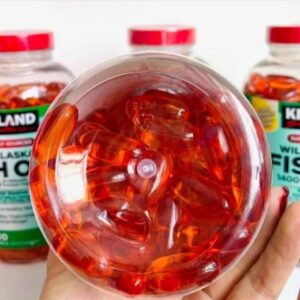 Dầu Cá Kirkland Wild Alaskan Fish Oil 1400mg 23...