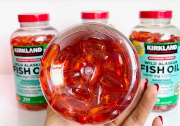 Dầu Cá Kirkland Wild Alaskan Fish Oil 1400mg 23...