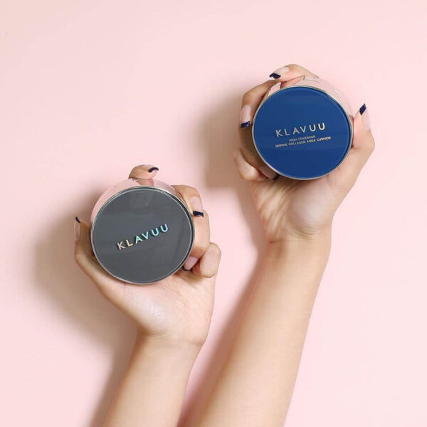 REVIEW Phấn Nước Klavuu Cushion màu Xanh Và...