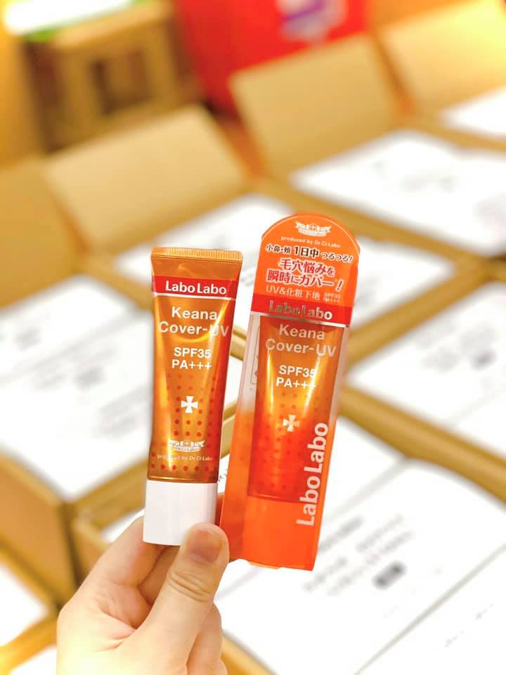Kem chống nắng Labo Labo Keana Cover - UV SPF35 Pa+++ có tốt không? 