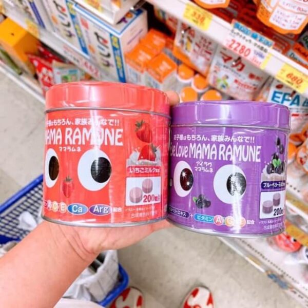 Kẹo cho trẻ biếng ăn Mama Ramune Nhật Bản - Hình ảnh 4