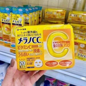 Mặt nạ CC Melano vitamin C làm trắng trị ...