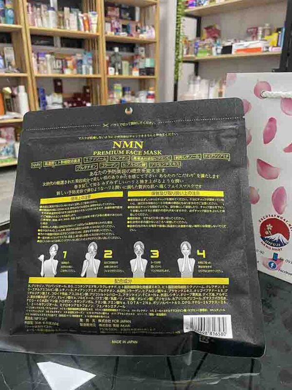 Mặt nạ NMN Face Mask Nhật Bản chống lão...