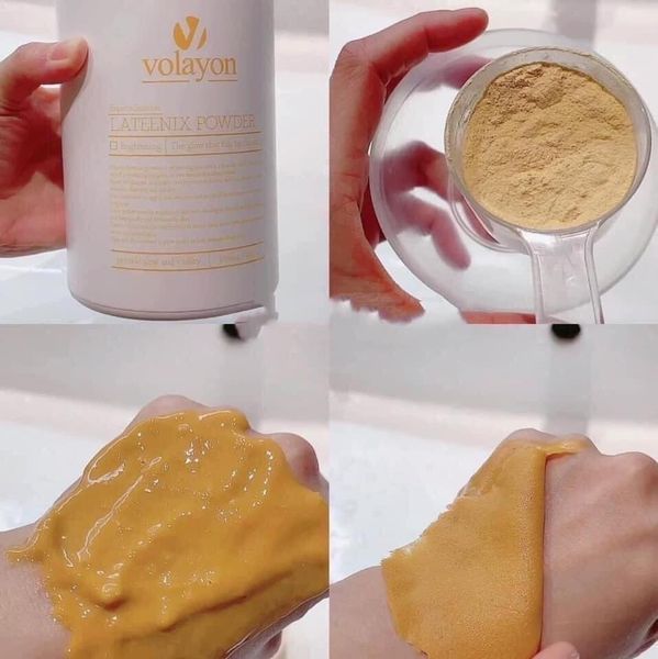 Mặt nạ Volayon dạng bột màu cam có tốt không?