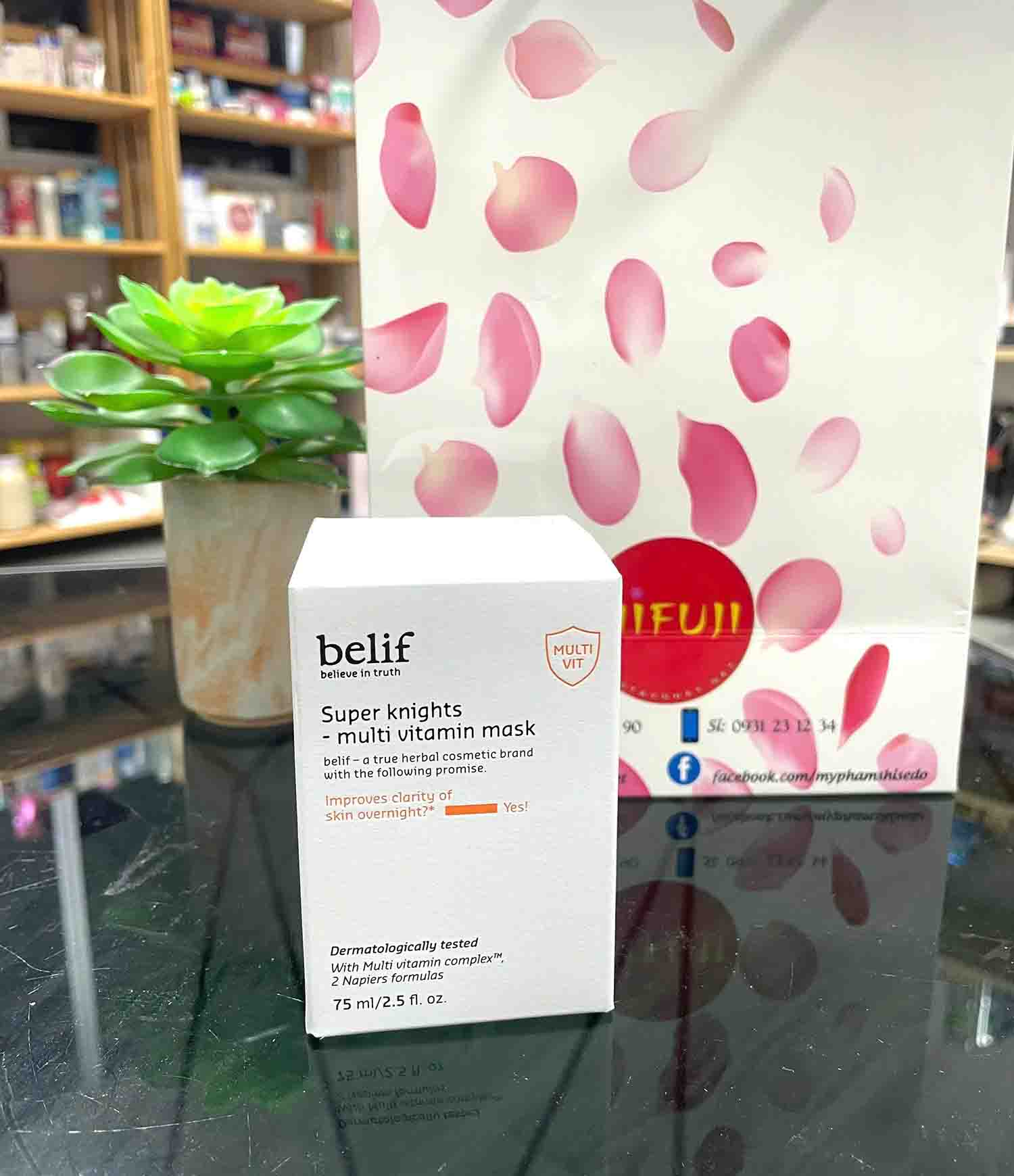 Mặt nạ ngủ Belif Super Knight Multi Vitamin Mask