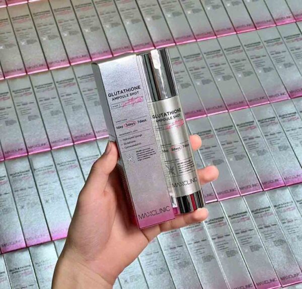 Serum trắng da, xoá nếp nhăn Maxclinic Gluta...