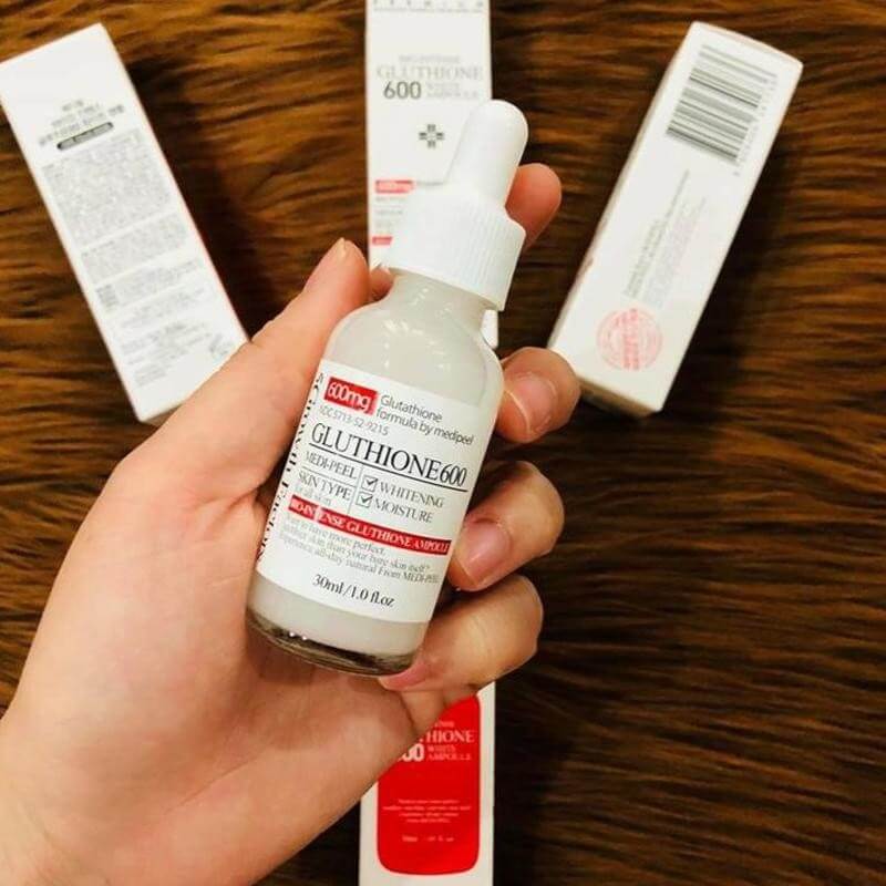 Thành phần của tinh chất trắng mịn se lỗ chân lông Medi Peel Bio Intense Gluthione