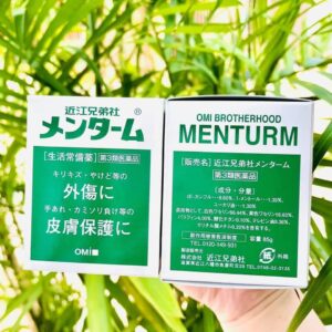Dầu Cù Là Menturm Omi Nhật Bản (85g)