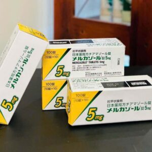 Viên uống hỗ trợ tuyến giáp Mercazole 5m...