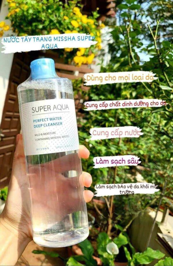 Nước tẩy trang Missha Super Aqua Perfect Wate...