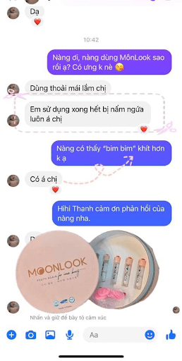viên đặt phụ khoa làm hồng vùng kín MoonLook