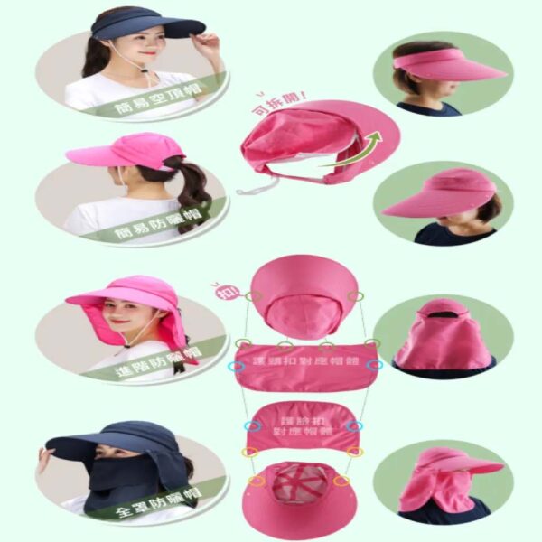 Mũ Khẩu Trang Nhật Chống Nắng COLD UV HAT