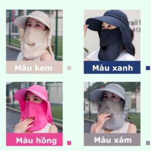 Mũ Khẩu Trang Nhật Chống Nắng COLD UV HAT