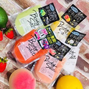 Công dụng Muối tắm tẩy da chết Utena Body Salt Juicy Cleanse