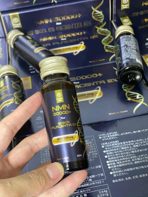 NMN 30000+ Plus Shika Placenta EX của Daido Nhật 50ml x 10 chai - Hình ảnh 3