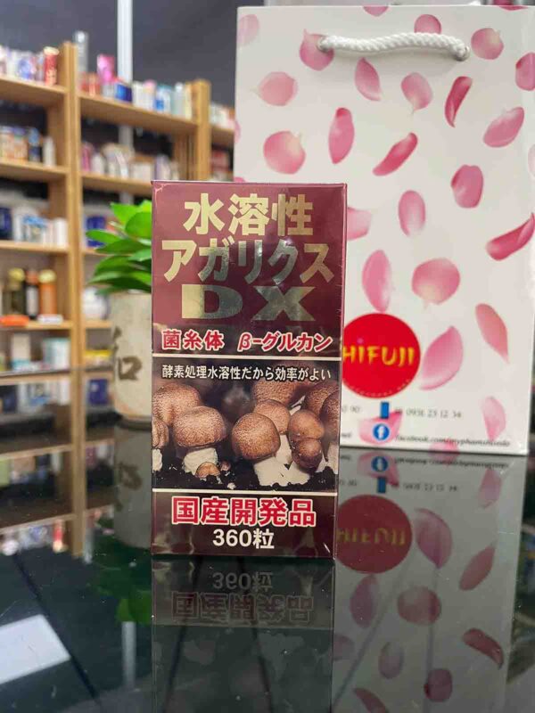 Nấm DX Agaricus thái dương Nhật bản 360 v...