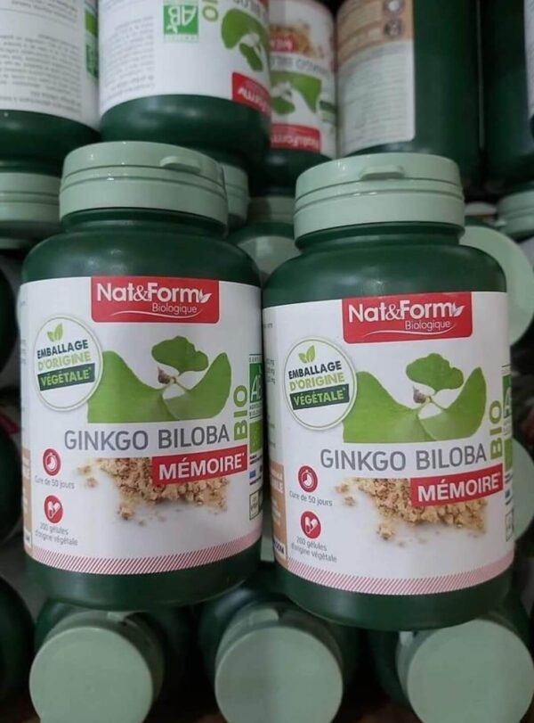 Viên uống bổ não Nat & Form Ginkgo Bilob...