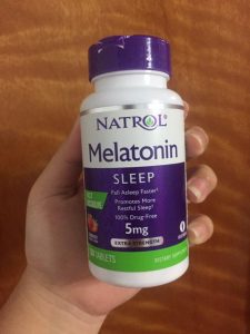 Kẹo dẻo ngủ ngon Natrol 5mg review