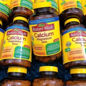 Viên Uống Nature Made Calcium Magnesium Zinc Wi...