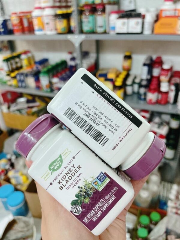 Viên uống Nature's Way Kidney Bladder hỗ trợ thận, bàng quang hộp 100 viên - Hình ảnh 3