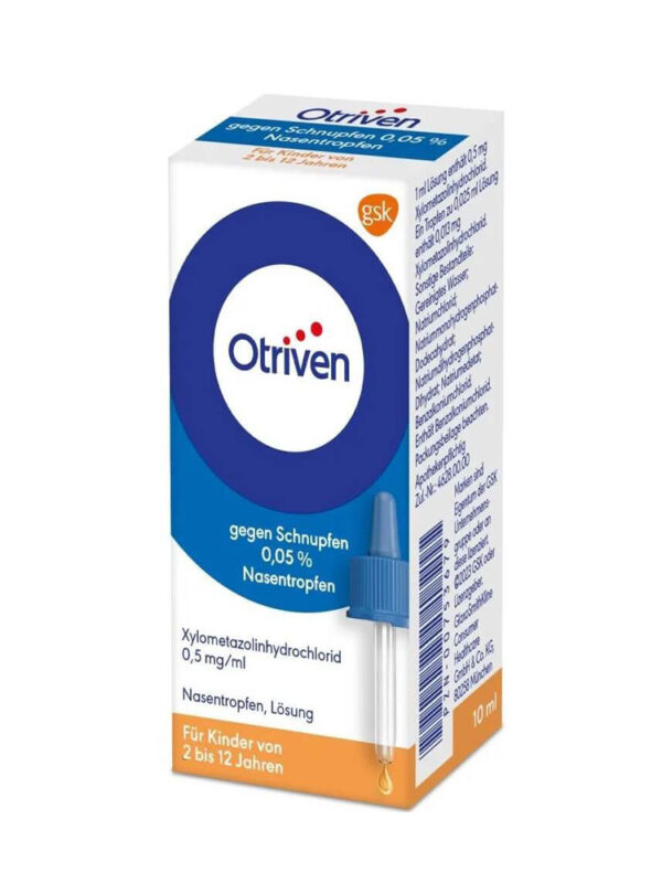 Nước nhỏ mũi Otriven 0.05 Schnupfen Nasentro...
