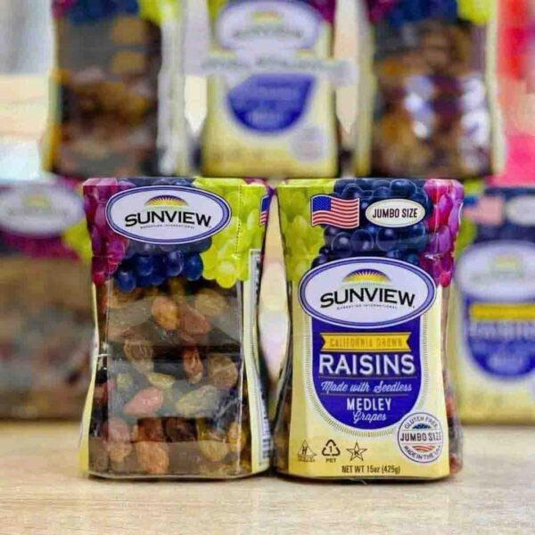Nho khô Sunview Raisins 425g của Mỹ