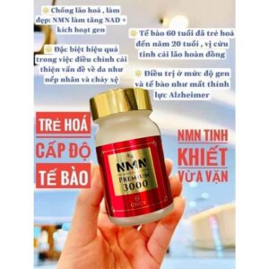 Viên uống Nmn Premium 3000+ Oncy 60 viên