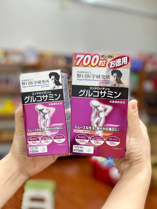 Giới thiệu viên uống hỗ trợ xương khớp Glucosamine Noguchi