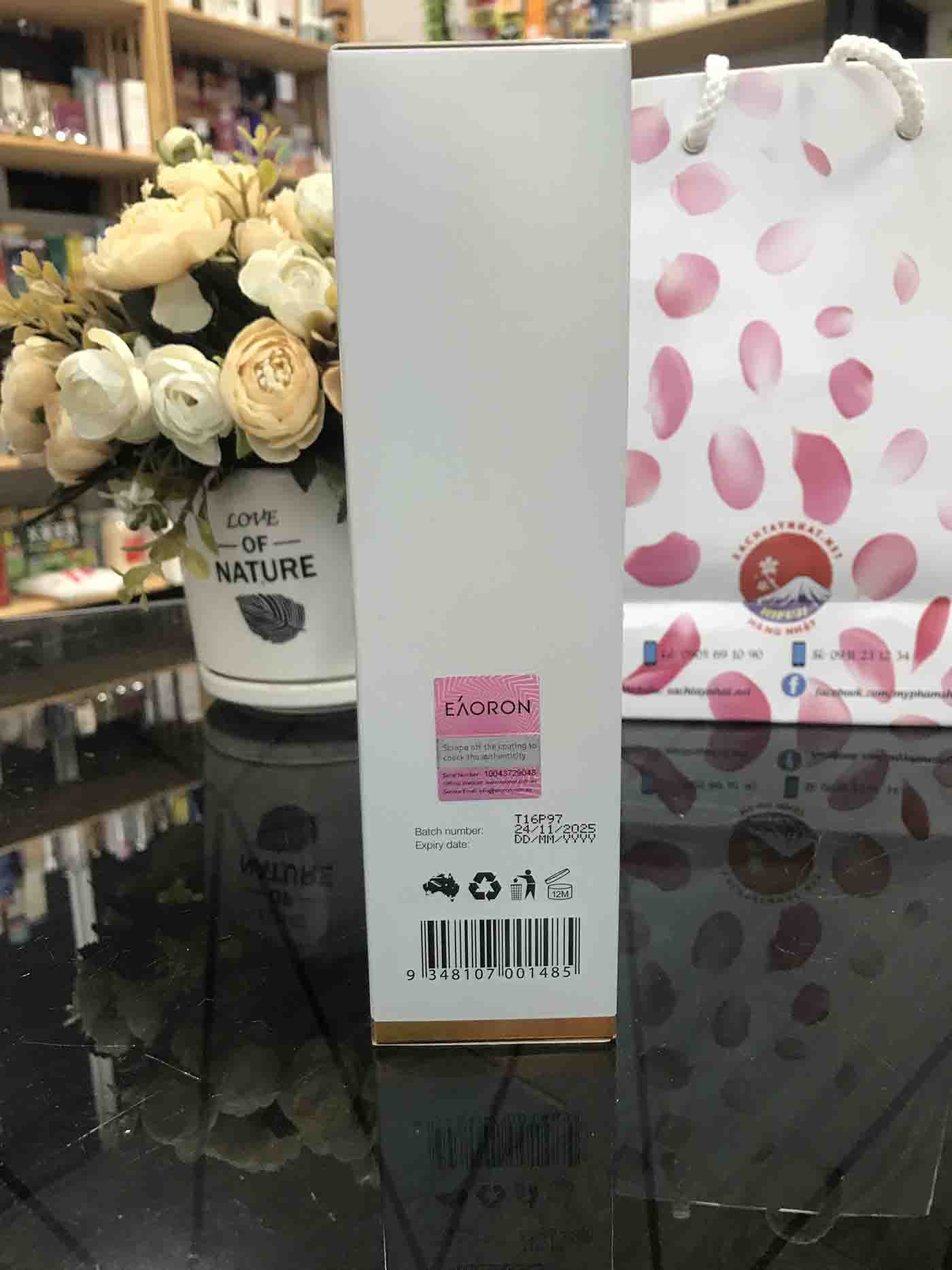 Nước Hoa Hồng Eaoron Hyaluronic 120ml