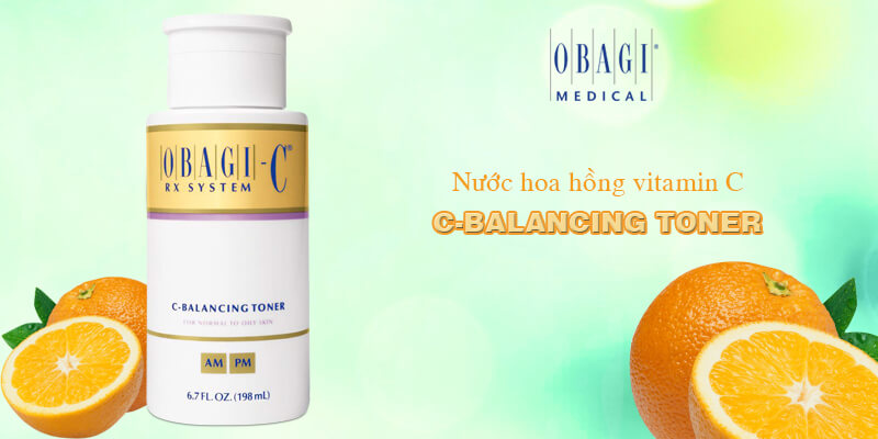 Nước Hoa Hồng Obagi C Balancing Toner