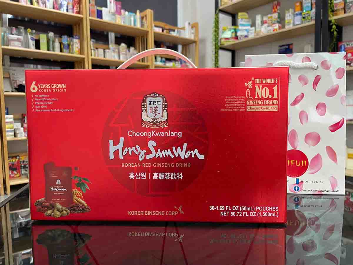 Nước Hồng Sâm Hong Sam Won KGC Cheong Kwan Jang 30 gói