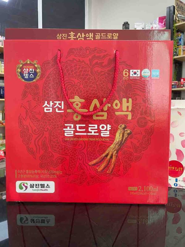 Nước Hồng Sâm Samjin Red Ginseng Drink Gold ...