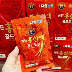 Nước Hồng Sâm Samjin Red Ginseng Drink Gold ...